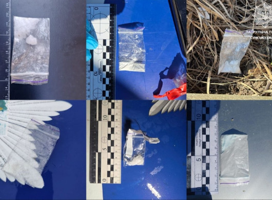 Наркотики у кишенях: за тиждень сумські патрульні виявили шістьох порушників