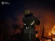 Вночі рятувальники загасили пожежу в житловому секторі під Сумами (відео)