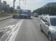На Харківській у Сумах вантажівка спричинила ДТП з маршруткою та легковиком
