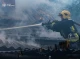У селі Сад рятувальники загасили масштабну пожежу (відео)