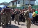 Миколаївська громада попрощалася із загиблим захисником Богданом Решетаром