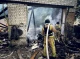 Рятувальники Сумщини загасили пожежу, спричинену ворожим обстрілом
