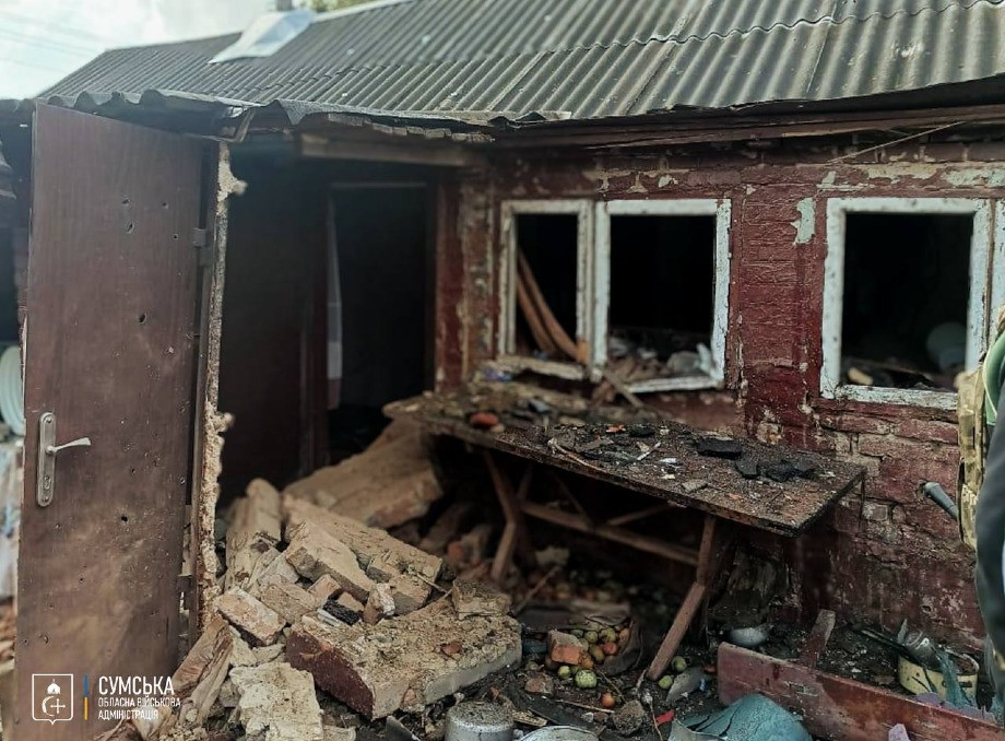 На Сумщині від російських обстрілів за добу постраждали шестеро людей